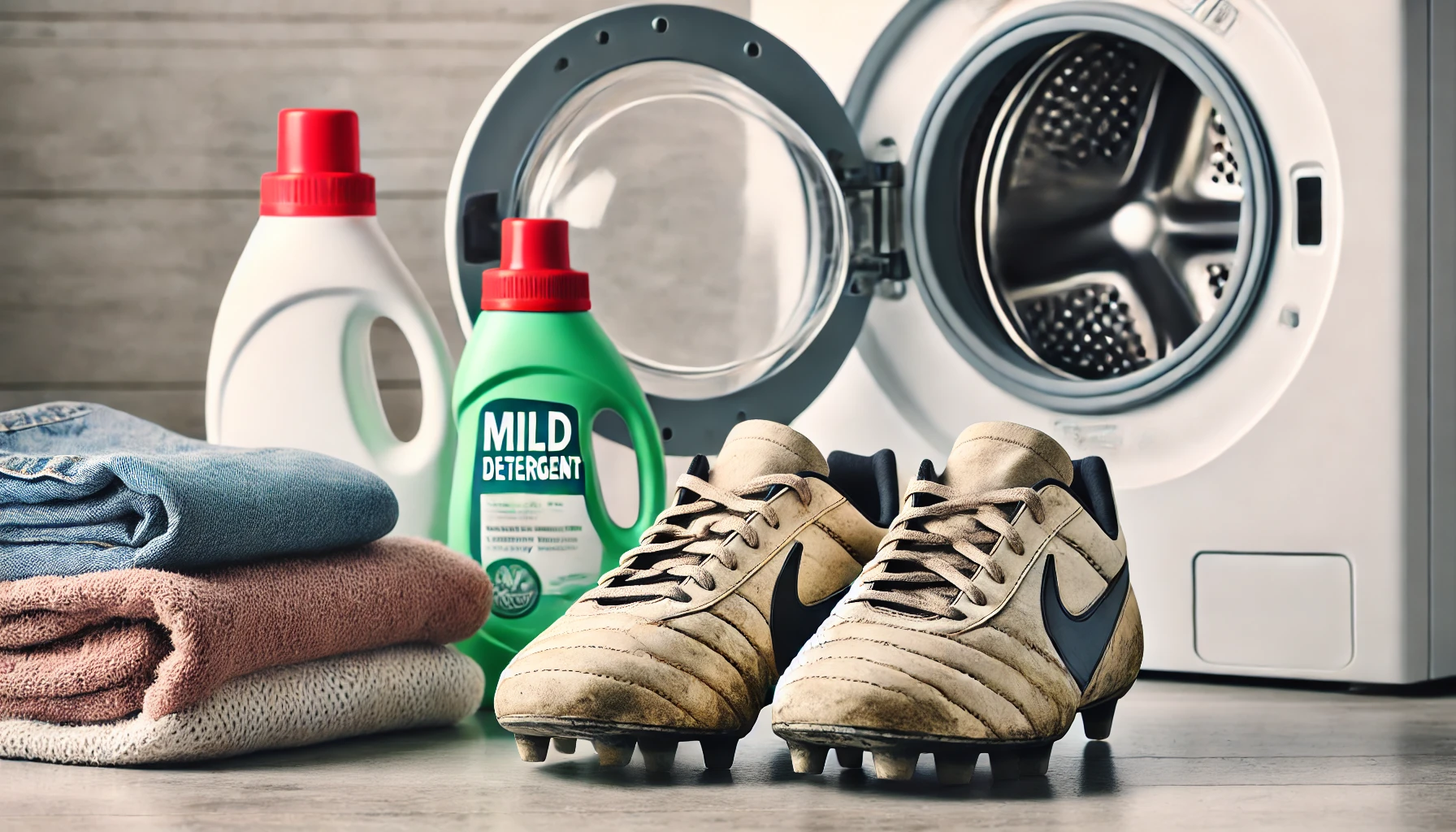 how to wash smelly football boots in washing machine